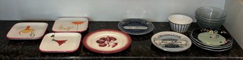 R1 China And Dishware Lot Of Bowls And Plates