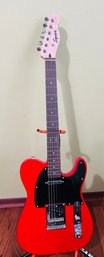 R6 Fender Squier Sonic Telecaster Electric Guitar, Torino Red, Laurel Fingerboard