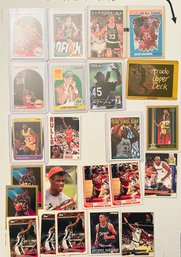 R3 Basketball Sports Card Collection Includes Michael Jordan, Shaq, Larry Bird, Karl Malone, Drexler, Payton,