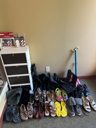 FE  Lot Of Womens Shoes Size 6 Shoe Organizer Leather Shoe Cleaner