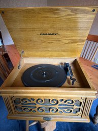 R3 Crosley Vintage Style Wooden Turntable Record Player Stereo
