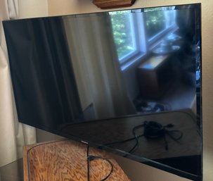 R7 Westinghouse Mounted TV 44in L X 26in H, Must Bring Own Tools To Remove From Wall