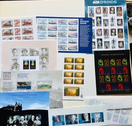 R5 Stamp Collection - Star Wars, Civil War, Transcontinental Railroad