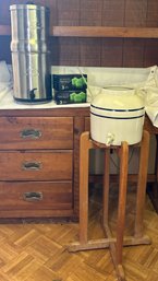 R8 Alexapure Water Tank With Turapur Filters, And A Second Water Tank With Stand, Located Upstairs