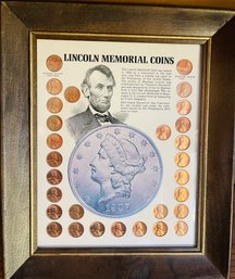 R1 Bulova Quartz Chronograph Watch, Lincoln Memorial Coin Collection Framed, George Washington Commemorative