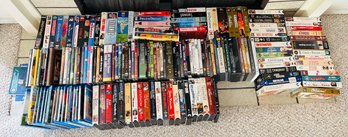 R1 Large Lot Of Blu-ray/DVD/VHS Movies Films! Some Still Sealed! Classics! War Films! Comedy! Drama! Action!