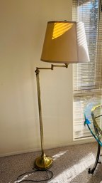 R1 Brass Floor Lamp 63in Tall
