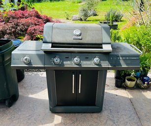 R0 Char-Broil Heatwave Infrared Gas Grill With Propane Tank And Cover