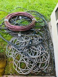 R00 Heavy Duty Garden Hoses With Sprinkler, Nozzle And Wand