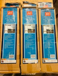 R0 Cordless 2' Faux Wood Blind US Window And Flooring Qty. (6) Brand New In Box See Pics For Sizing