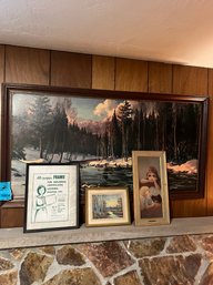 Rm8, Large Wall Print, Large Eye Style Print, Frame And Small Print