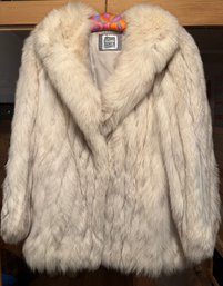 RDS Vintage Saga Fox Fox Fur Coat Size 12