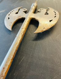 R0 Winged Griffin Double Axe See Photos For Measurements