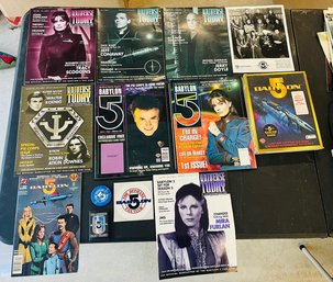 R0 Babylon 5 Fan Club Collection Signed Poster, Trading Cards, Comics, Game, Magazines, Stickers