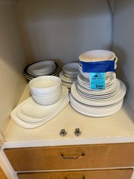Spode Bone China And Platters Plus China Bowls And Various Bowls And Salad Plates