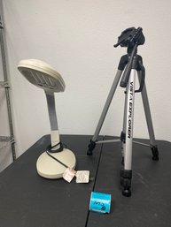 Lamp And Tripod