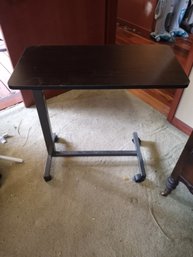 R5 Drive Medical Overbed Rolling Table With Adjustable Height And Rolling Caster Base