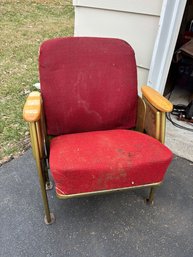 4 Heywood Wakefield Movie Theater Seats From Clinton Theater (#1)