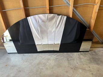 Vintage Art Deco Fan Style Mirror Full Size Headboard