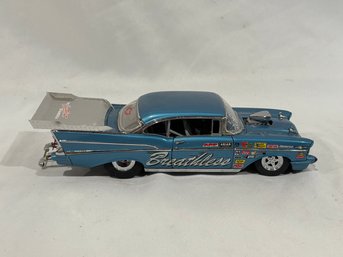 The Danbury Mint 1957 Chevy Pro Street Super Comp Model Car