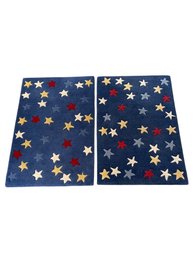 Pair Of Multi-Color Area Rugs