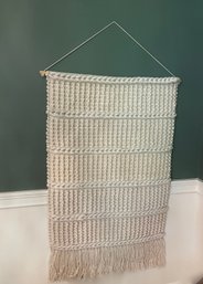 Macrame Wool Tapestry