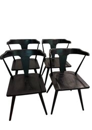 Four Pottery Barn Westan Dining Chairs