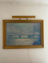 Claude Monet Cross Bridge Artwork