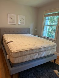 West Elm Upholstered Bed