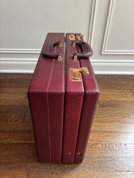 Leather Attache Briefcase