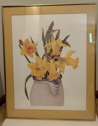 Mid-Century Floral Print