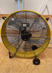 HICFM Industrial Floor Fan  Heavy-Duty High Velocity