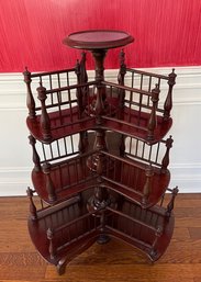 Antique English Revolving Bookstand