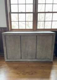 Restoration Hardware Three Door Console