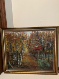 Oil Painting Of Glendale, NY