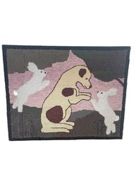 Early American Hooked Rug