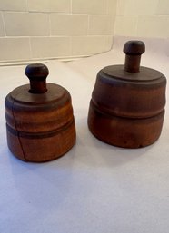 Antique Wooden Butter Molds