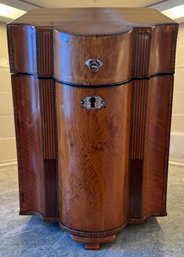 Antique English Mahogany Cutlery Box