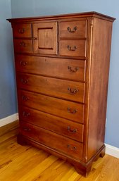 Sumpter Furniture Cherry High Chest With Cedar-Lined Drawers