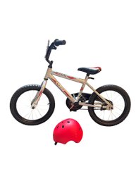 Boys' Kent 16' BMX Bicycle With Helmet