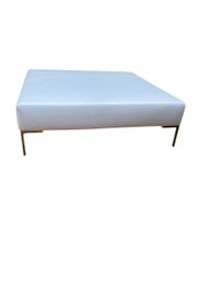Contemporary Upholstered Ottoman / Cocktail Ottoman