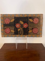 Vintage Hand-Hooked Rug/wall Hanging
