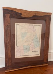 Vinage Map Of Pound Ridge