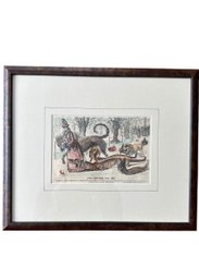 Victorian Satirical Print