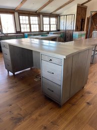 Custom Solid Wood Standing Desk