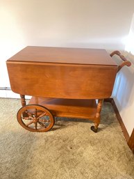 Drop Leaf Bar Cart