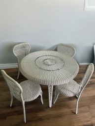 Wicker Dining Set