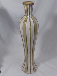 Striped Large Vase