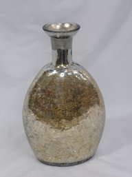 Vintage Mercury Glass Vase - Reproduction