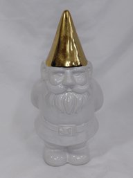 White And Gold Gnome